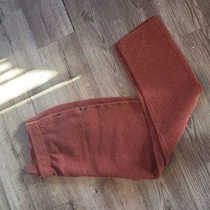Roots l red l rust l comfortable pants l Size XL l sweats l orange color